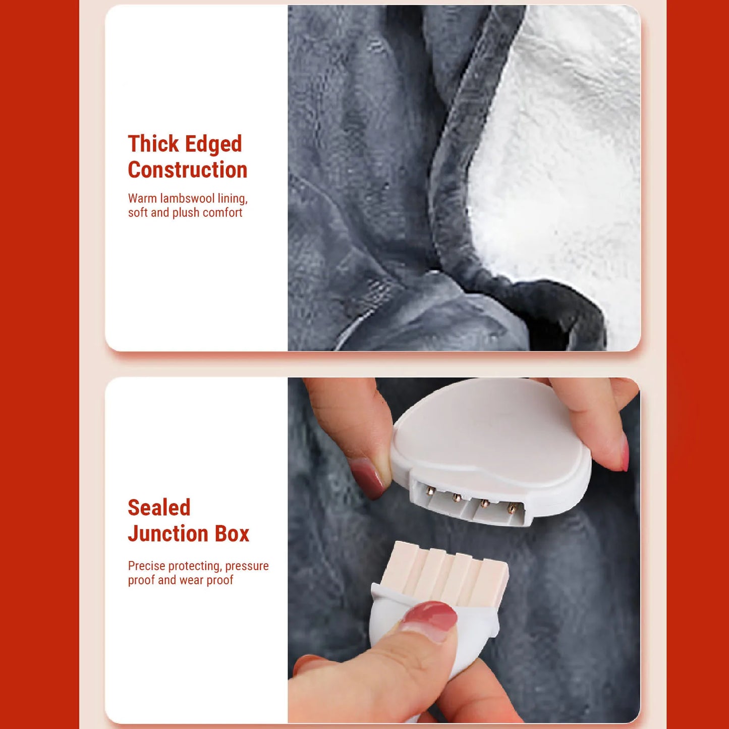 Cozy Cloud™ Electric Wearable Blanket